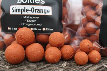 Simple Orange bt baits Boilies